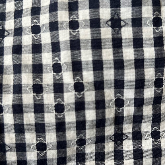 Report Collection Gingham Button-Down Long Sleeves Shirt XXL - Picture 7 of 7